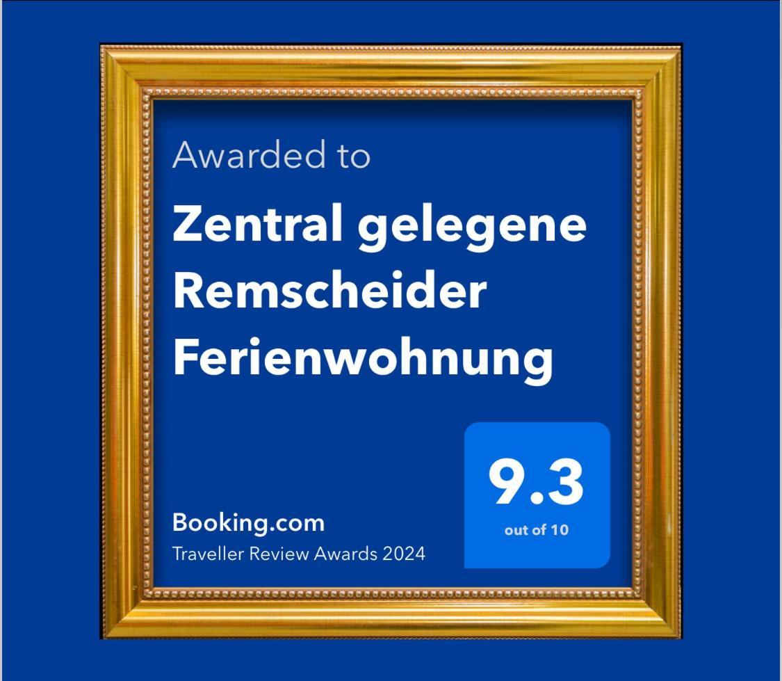 Zentral Gelegene Remscheider Ferienwohnung Exterior photo